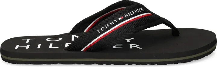Logo-Print Flip Flops