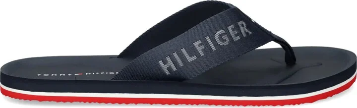 Logo-Print Flip Flops
