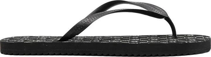Logo-Print Flip Flops