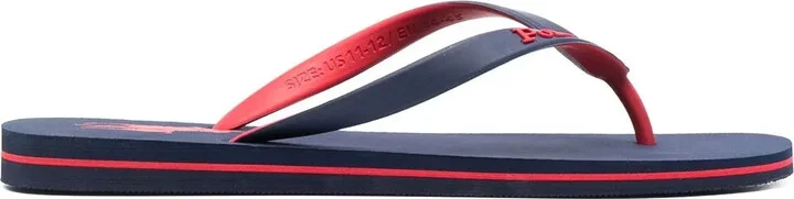 Logo Print Flip Flops