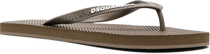 Logo-Print Flips Flops - Image 2