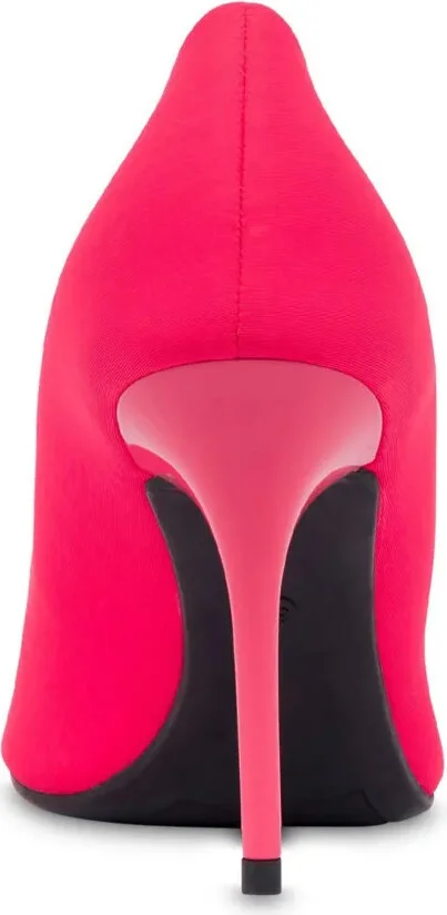 Logo-Print Goatskin Pumps - Image 3