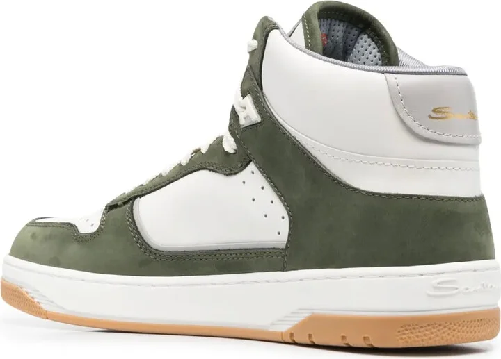 Logo-Print Hi-Top Sneakers - Image 3