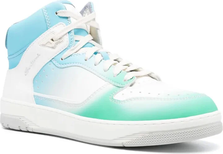 Logo-Print Hi-Top Sneakers - Image 2