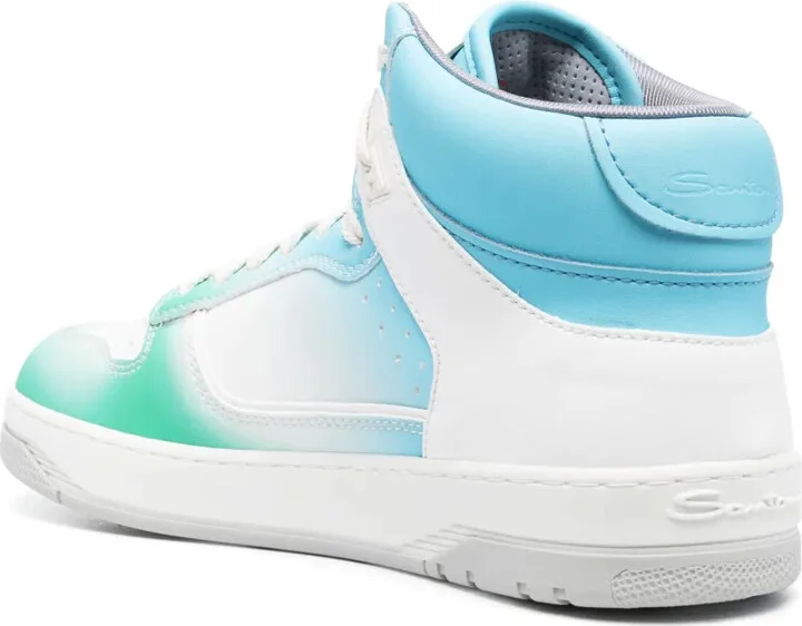 Logo-Print Hi-Top Sneakers - Image 3