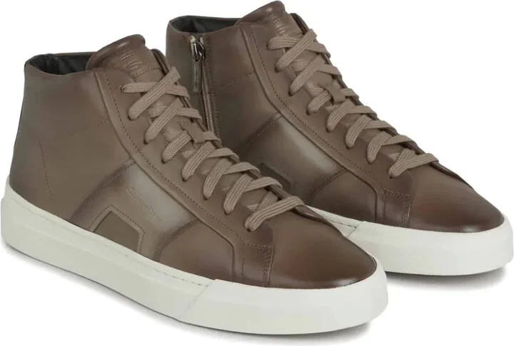 Logo-Print High-Top Sneakers - Image 2