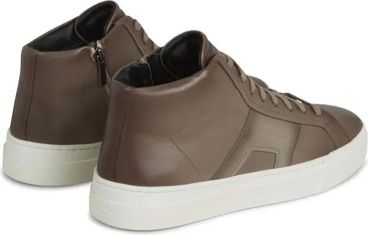 Logo-Print High-Top Sneakers - Image 3