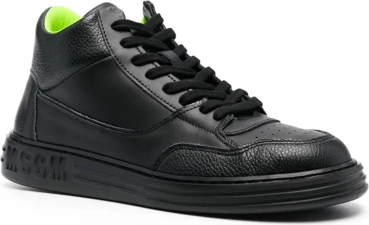 Logo-Print High-Top Sneakers - Image 2