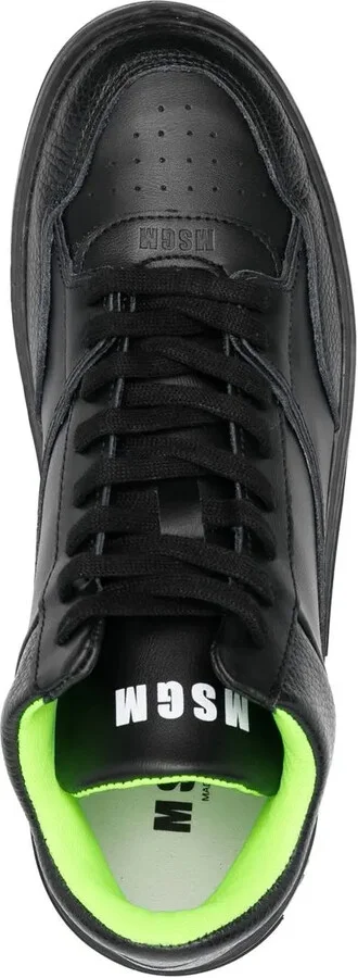 Logo-Print High-Top Sneakers - Image 4