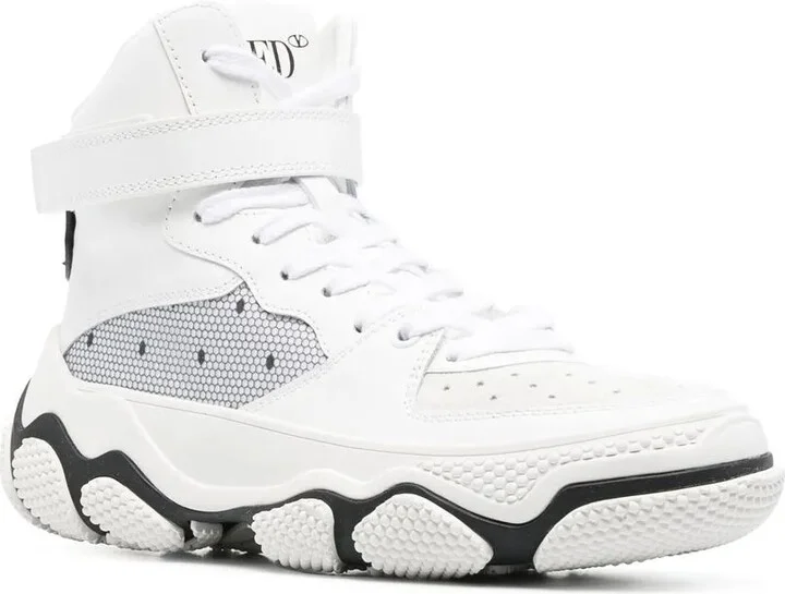 Logo-Print High-Top Sneakers - Image 2