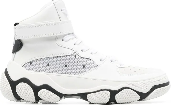Logo-Print High-Top Sneakers