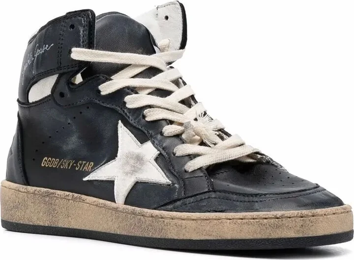 Logo-Print High-Top Suede Sneakers - Image 2