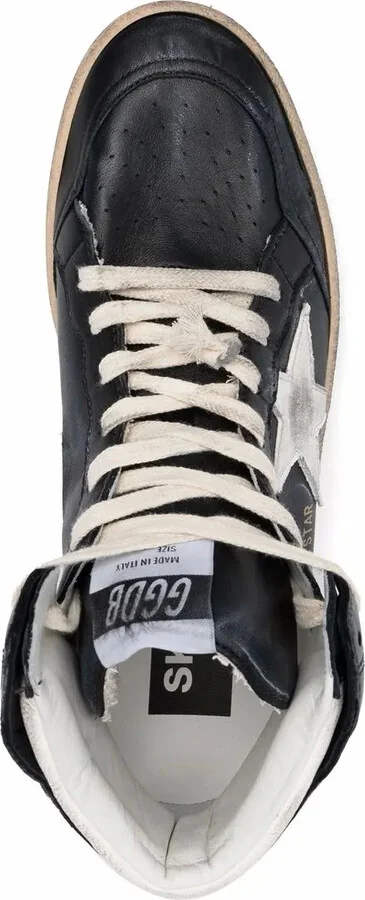 Logo-Print High-Top Suede Sneakers - Image 4