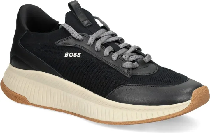 Logo-Print Knitted Sneakers - Image 2
