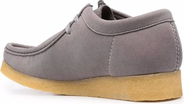 Logo-Print Lace-Up Boat Shoes - Image 3