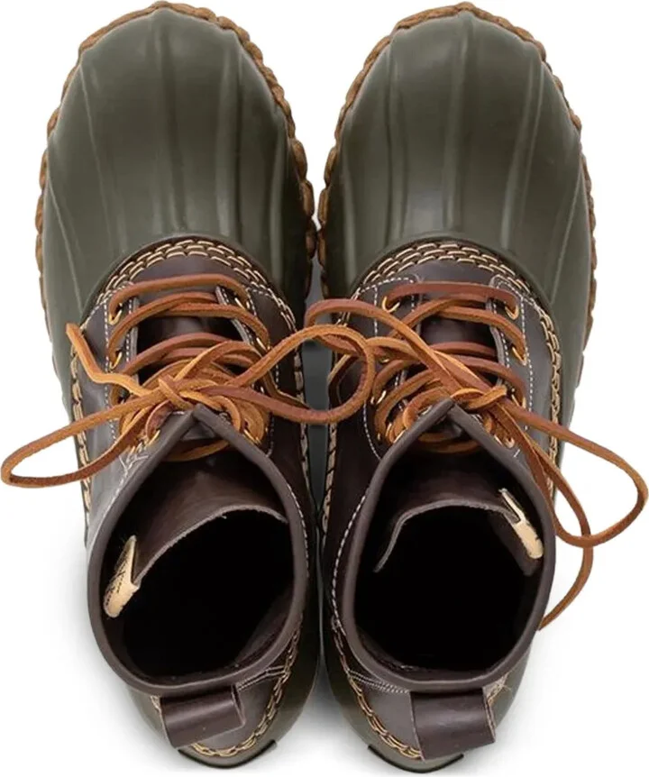 Logo-Print Lace-Up Boots - Image 4