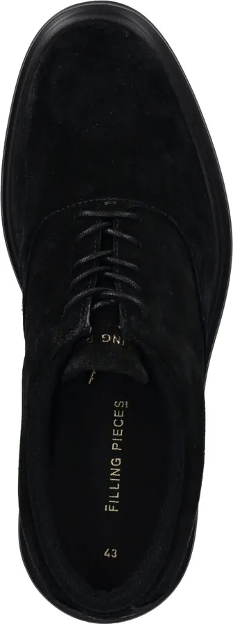 Logo-Print Lace-Up Derby Shoes - Image 4