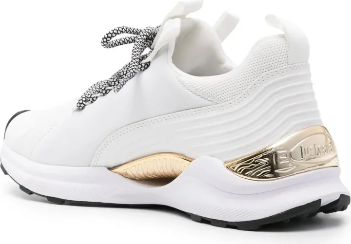 Logo-Print Lace-Up Sneakers - Image 3