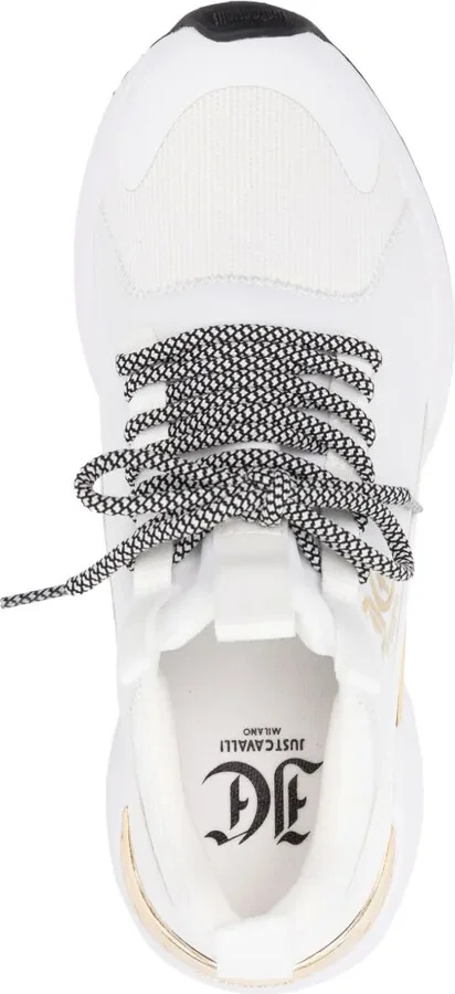 Logo-Print Lace-Up Sneakers - Image 4