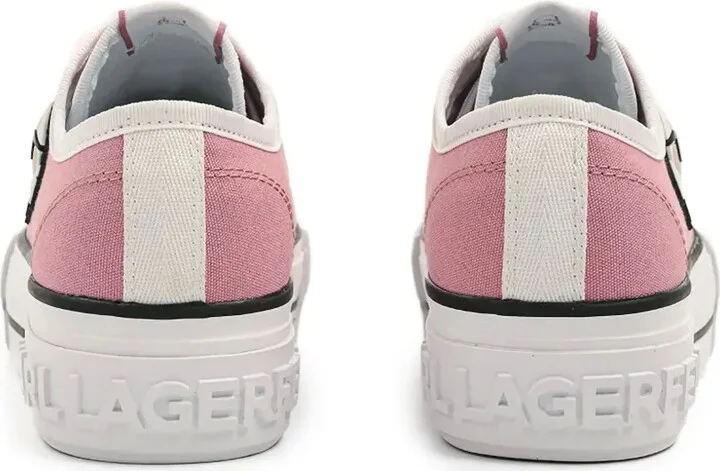 Logo-Print Lace-Up Sneakers - Image 3