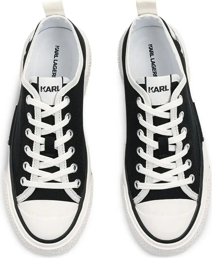 Logo-Print Lace-Up Sneakers - Image 4