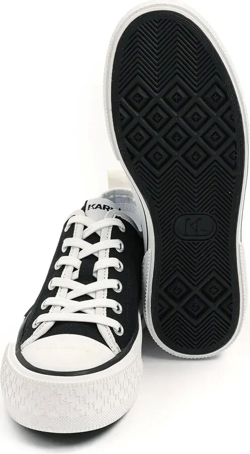 Logo-Print Lace-Up Sneakers - Image 5