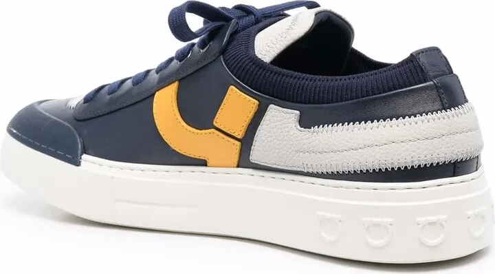 Logo-Print Lace-Up Sneakers - Image 3