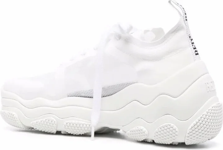 Logo-Print Lace-Up Sneakers - Image 3