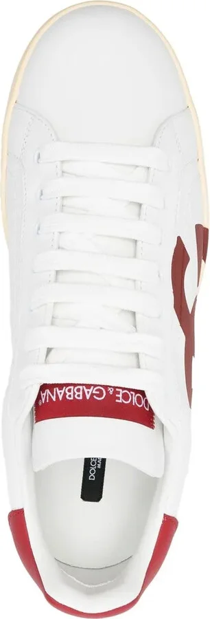 Logo-Print Lace-Up Sneakers - Image 4