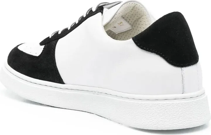 Logo-Print Lace-Up Sneakers - Image 3