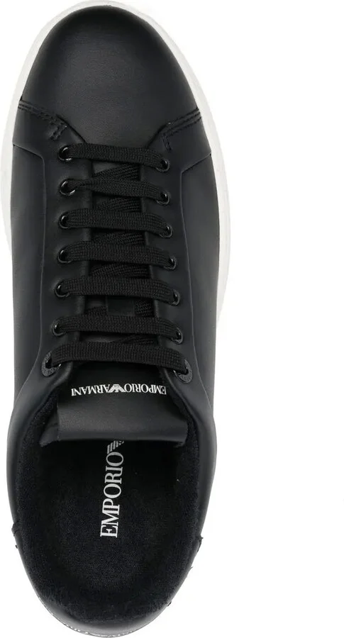 Logo-Print Lace-Up Sneakers - Image 4
