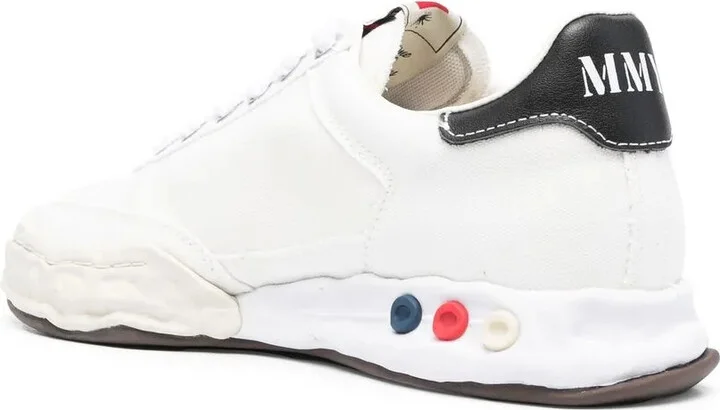 Logo-Print Lace-Up Sneakers - Image 3
