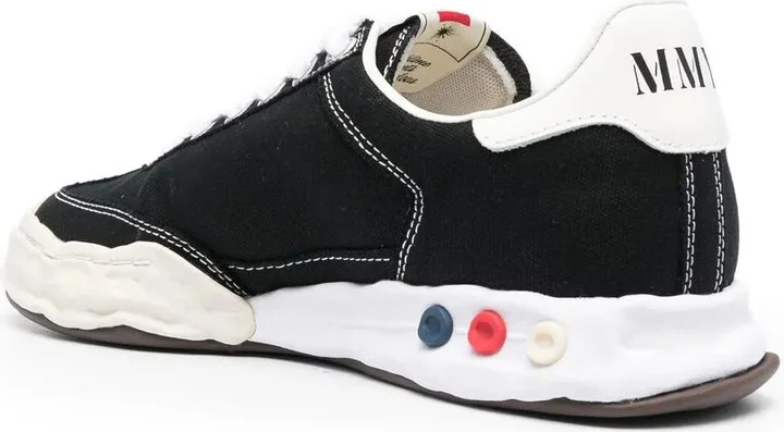 Logo-Print Lace-Up Sneakers - Image 3