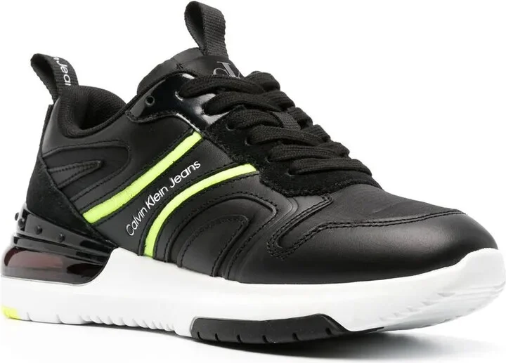 Logo-Print Lace-Up Sneakers - Image 2