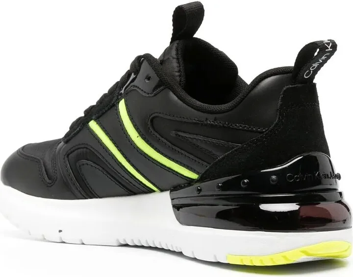 Logo-Print Lace-Up Sneakers - Image 3