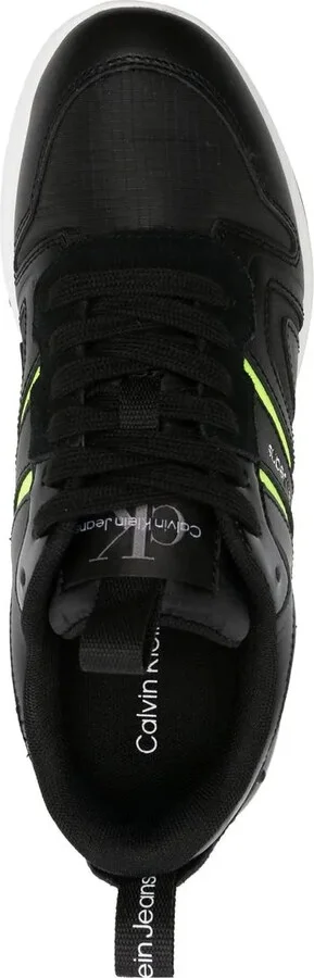 Logo-Print Lace-Up Sneakers - Image 4