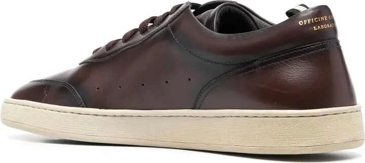 Logo-Print Lace-Up Sneakers - Image 3
