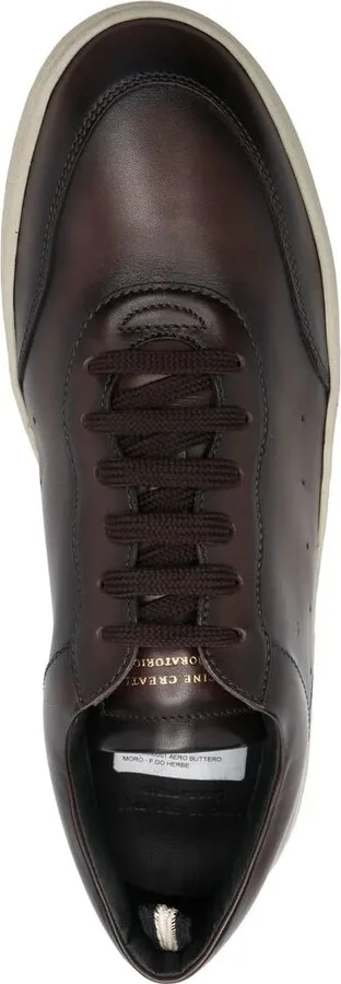 Logo-Print Lace-Up Sneakers - Image 4