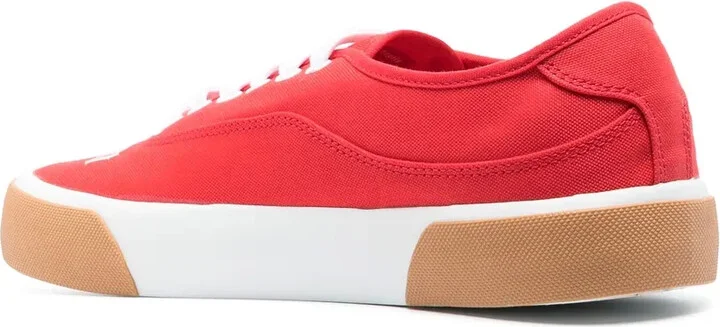 Logo-Print Lace-Up Sneakers - Image 3