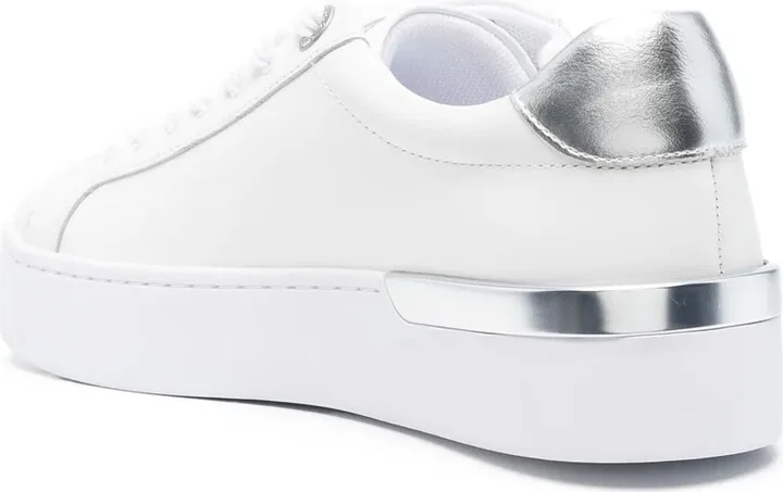 Logo-Print Lace-Up Sneakers - Image 3