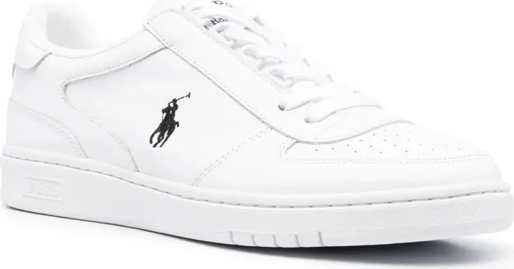 Logo-Print Lace-Up Sneakers - Image 2