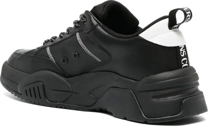 Logo-Print Lace-Up Sneakers - Image 3