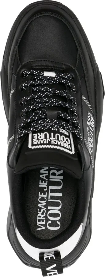 Logo-Print Lace-Up Sneakers - Image 4