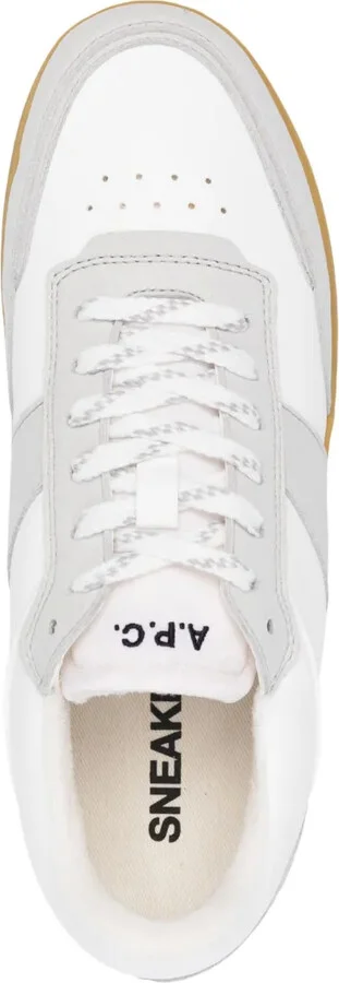 Logo-Print Lace-Up Sneakers - Image 4