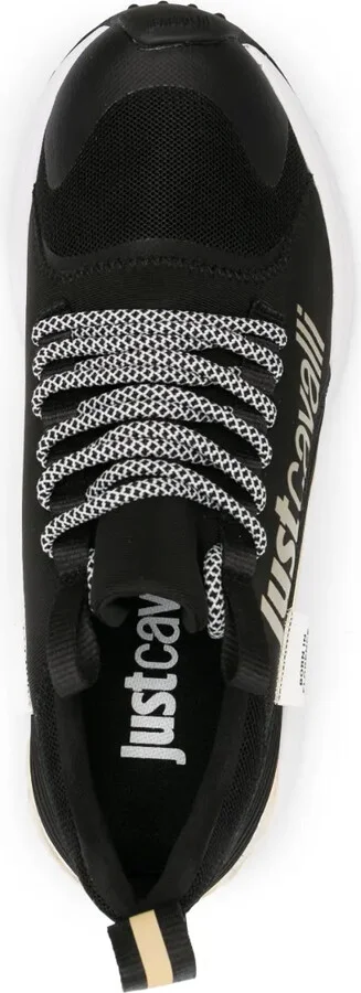 Logo-Print Lace-Up Sneakers - Image 4