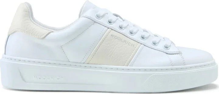 Logo-Print Lace-Up Sneakers