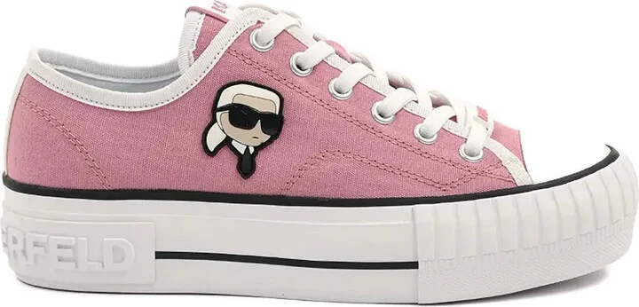 Logo-Print Lace-Up Sneakers