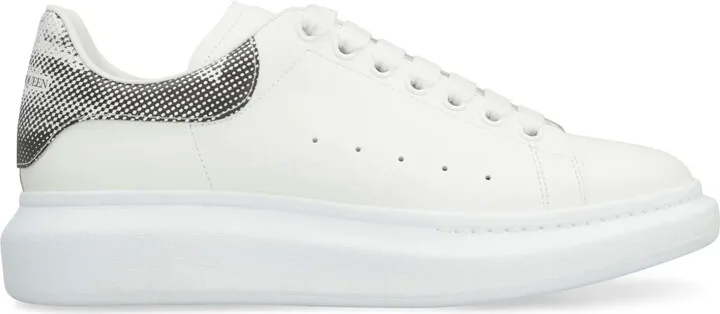 Logo-Print Lace-Up Sneakers