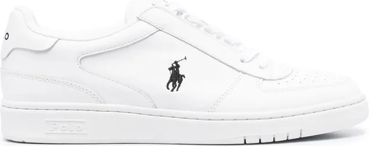 Logo-Print Lace-Up Sneakers