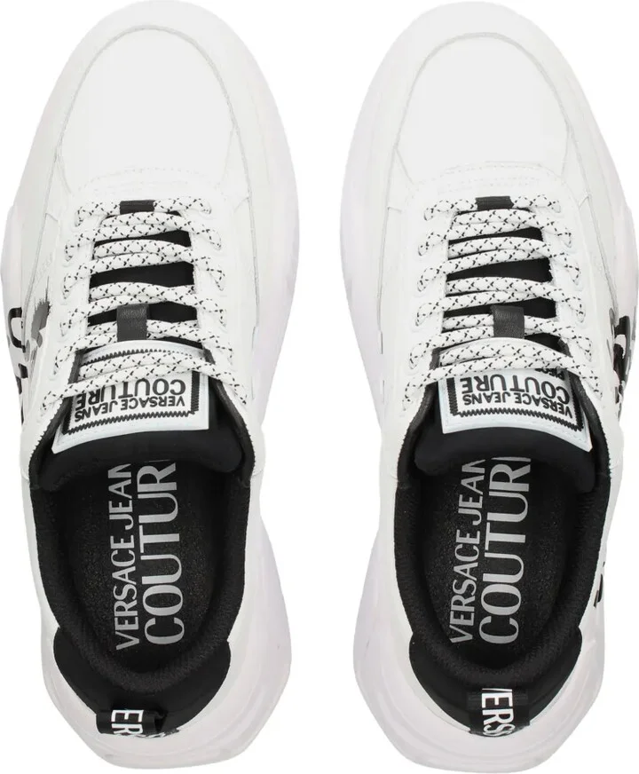 Logo-Print Lace-Up Trainers - Image 4